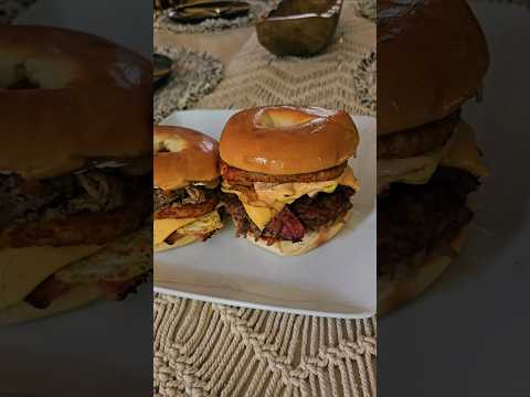 Breakfast For Dinner In My Little World Steakeggandcheesebagel CozyAesthetic Homevibes Fyp 