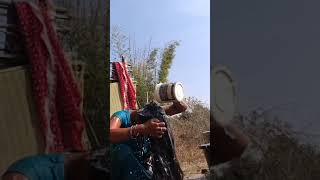 Desi Girl Bathing In Nighty...