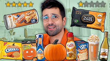 Trying the Craziest Pumpkin Spice Products