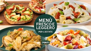 FRESH AND LIGHT MENU FOR SUMMER Easy Recipes  Homemade by Benedetta