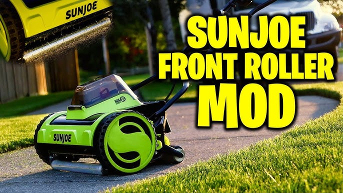 Sun Joe 24V-CRLM15-CT 24-Volt IONMAX Cordless Push Reel Mower W/ Collection  Bag | 15-inch | Tool Only
