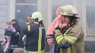 Армия РФ ударила беспилотниками по детсаду в Харькове