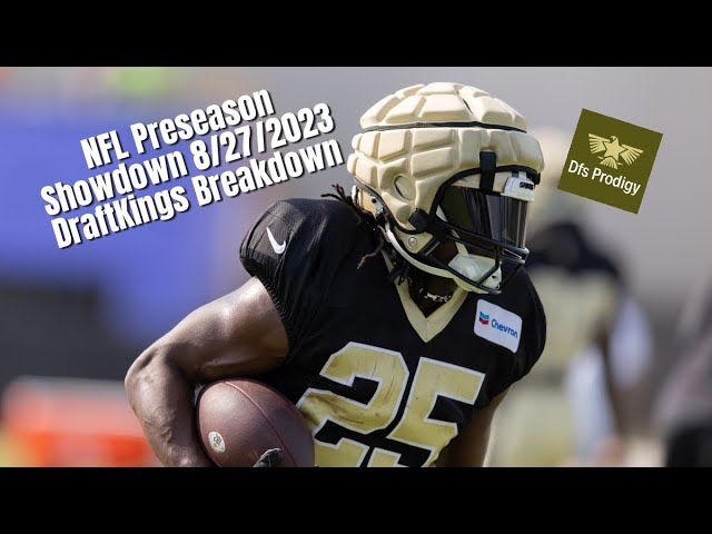 draftkings nfl preseason