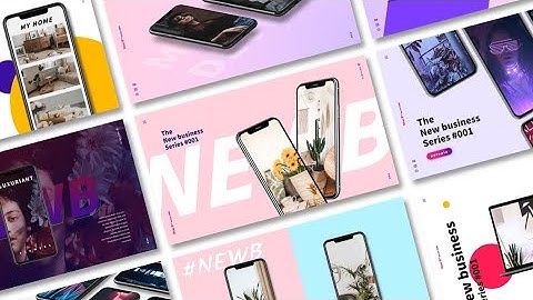 【PowerPoint Template】New B™ Series 001丨Mockups Animations