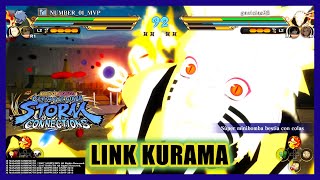 NARUTO LINK KURAMA ES MUY VISTOSO!! | Naruto x Boruto ultimate ninja storm connections