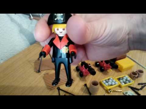 FAMOBIL/PLAYMOBIL. Barco pirata Ref. 3550 ( Parte 3)
