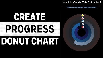 How to Create Progress Donut Chart Animation in CapCut | CapCut Infographics 2025