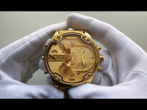 diesel-gold-mr-daddy-2.0-(dz7399)-unboxing