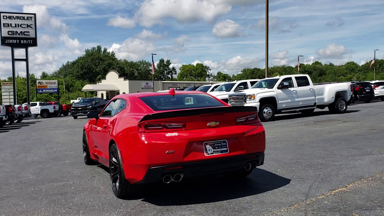 Jimmy Britt Chevrolet >> 2018 Camaro Ss 1le Track Performance Jimmy Britt Chevrolet >> 2018 Camaro Ss 1le Track Performance