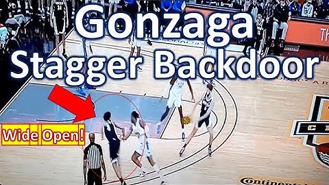 Gonzaga | Stagger Back Door--Wide Open!