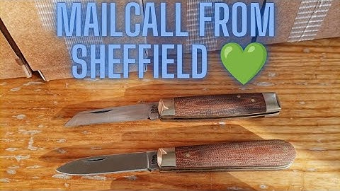 Unboxing video of a new Spear-point slip joint from Sheffield