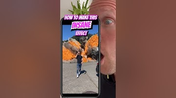 Create this insane explosion effect with your phone #vfx #tutorial #capcut xplosion link in comments