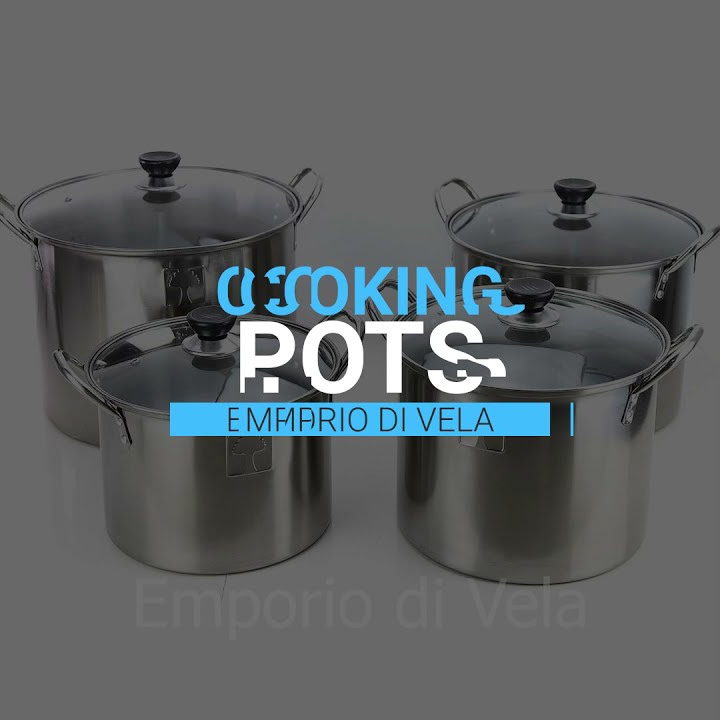 Stainless Steel Cooking Pots Set | Emporio di Vela Lazada Store