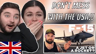 British Couple Reacts to F15 Eagle  The Most Gangster Fighter Jet Of All Time