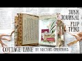 Cottage Lane Vol #3 Junk Journal Flip Thru | Digital Kit by Nectars Creations | 🦋 Shanouki Art 🦋