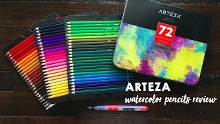 Arteza Watercolor Pencils Review