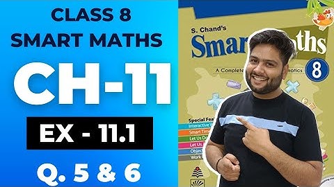Smart Maths Class 8, Chapter - 11 || Exercise 11.1 || Mensuration