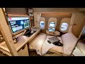 EMIRATES Boeing 777 (new) First Class | Dubai to Brussels flight in 4K (PHENOMENAL!)