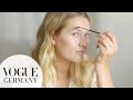 Toni Garrn zeigt uns ihr (selbstgemachtes!) Hochzeits-Make-up | My Beauty Tips | VOGUE Germany