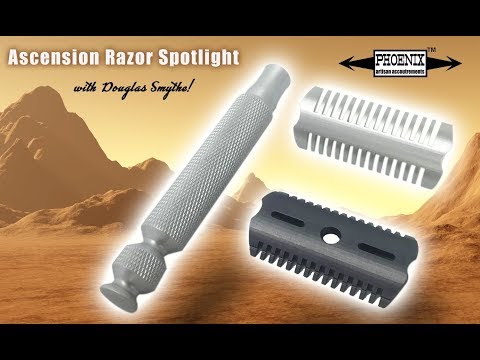 The Ascension Double Open Comb Safety Razor | Product Spotlight by Phoenix Shaving w Douglas Smythe