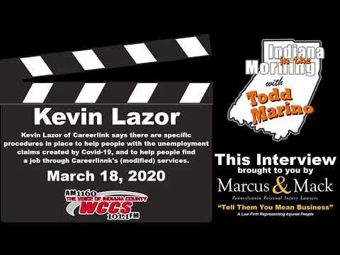 Indiana in the Morning Interview: Kevin Lazor (3-18-20)