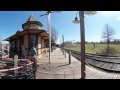 N&W J Class 611 arrives at the Barber Junction Depot