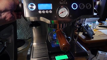 Sage, Breville, Solis BES920 Dual Boiler Shot with Slayer Mod & Easy Mod