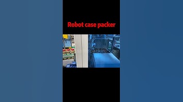 #shorts Robot Case Packer to pick and place bottles of nut-Santa Pack