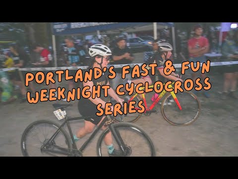 Portland's Weeknight Cyclocross Race is a Big Party