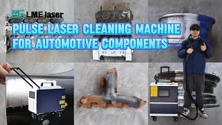 Pulse laser cleaning machine for automotive components.#laser #lasercleaning #manufacturing#machine