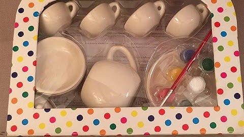 Paint your own tea set review