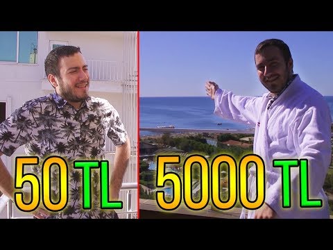 50 TL VS 5000 TL OTEL