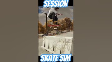 Quick line in Session Skate Sim #sessionskatesim #gameplay #playstation5 #skateboarding #fun