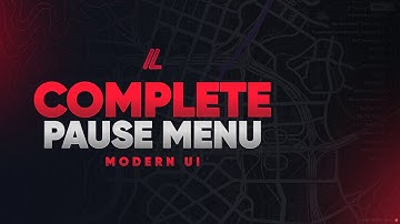 COMPLETE PAUSE MENU FIVEM SYSTEM [ESX & QBCore & vRP & STANDALONE]