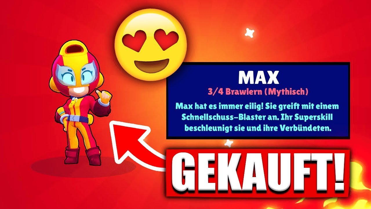 *OMG* MAX FREIGESCHALTET! 😍 Wie STARK ist der NEUE Brawler ...
