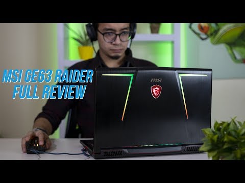 MSI GE63 Raider RGB 8RF Gaming Laptop Review