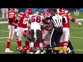 Patrick Mahomes Gets SANDWICHED & His O-Line Takes Offense