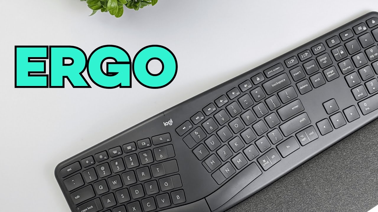 Logitech Ergo K860 Keyboard Review Youtube