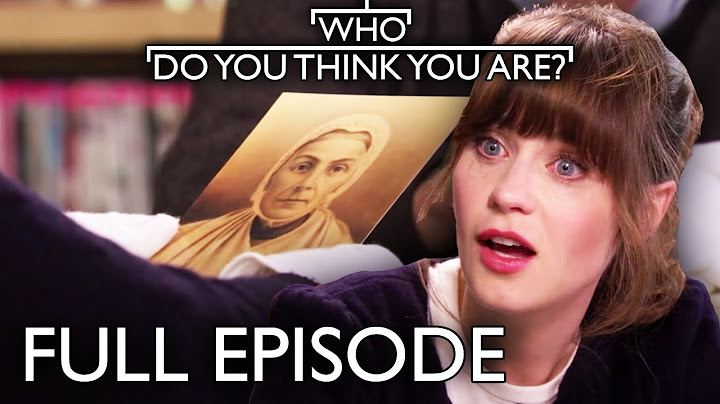 Zooey Deschanel finds family connections to the Underground Railroad and John Wilkes Booth?!