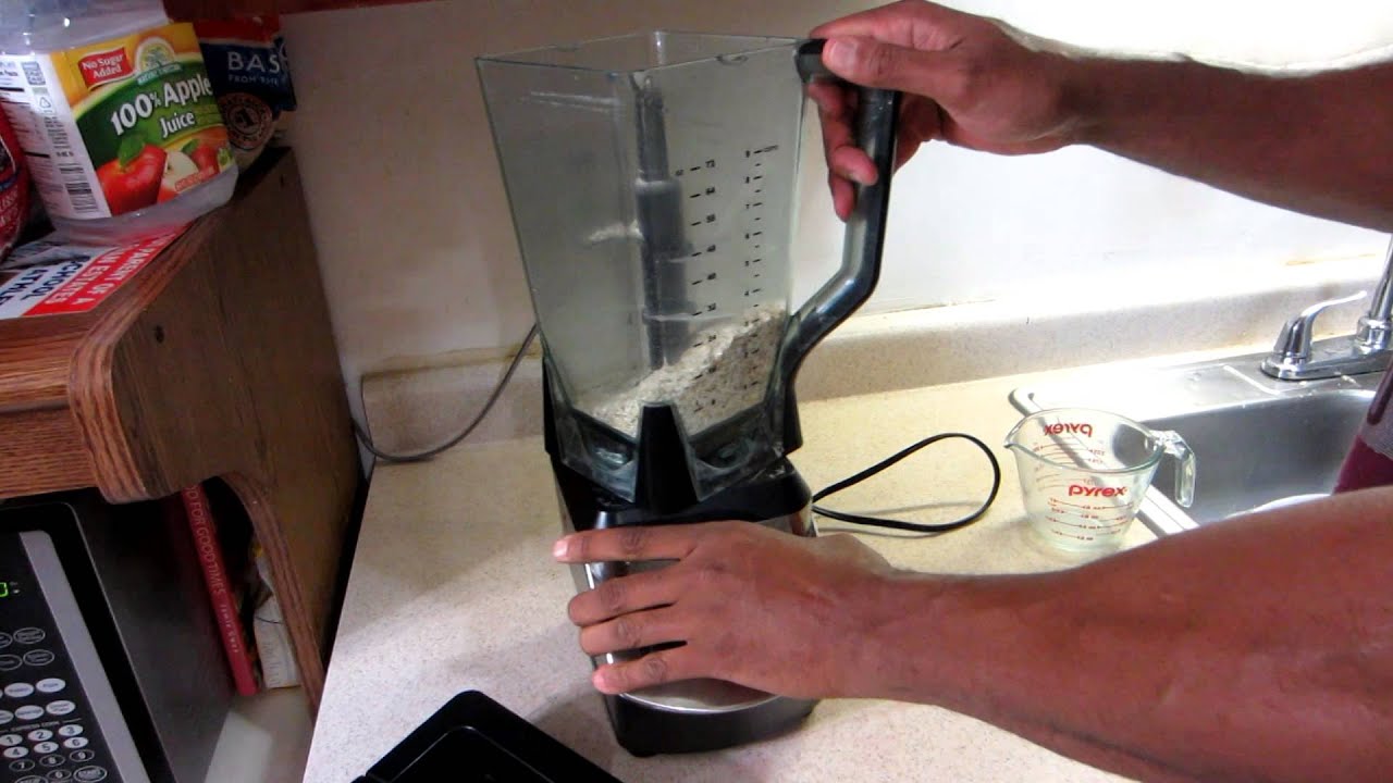 How to Make Oat Flour in a Blender - Savas Kitchen