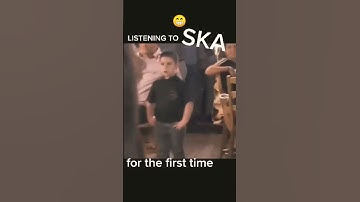 Listening to SKA for the first time. 😁 #shorts #ska #reggae