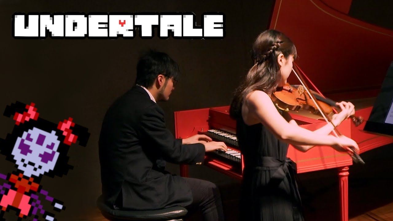 Spider Dance - Undertale for Harpsichord and Violin