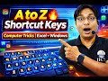 A to Z Shortcuts सीखें | excel shortcuts | all shortcut keys ms excel #excel
