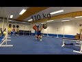 110 kg Snatch + Slow Motion