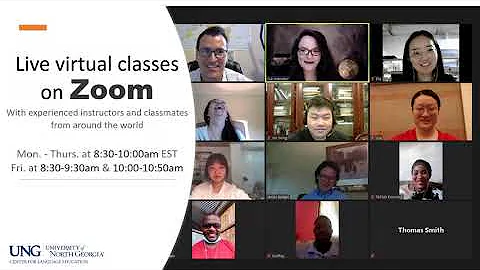 Fall 2020 Online English Program at UNG - Program Overview