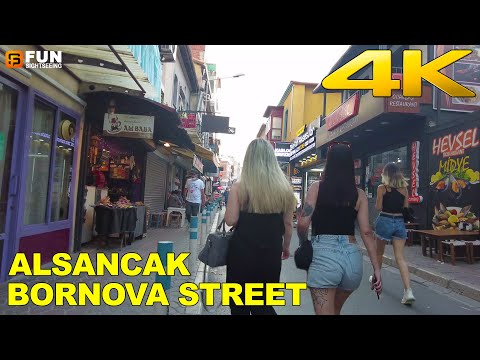 4K Walking Tour Izmir Alsancak Bornova Street - Turkey Holiday 2021