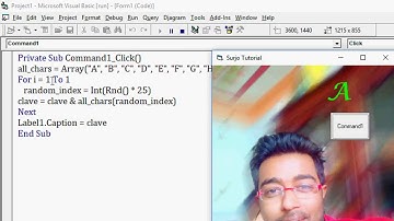 How to Random Character in VB6.0