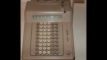 NCR National Cash Register Adding Machine Model 806964 Serial 154-2-77X For Sale eBay