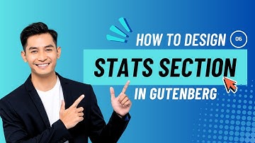 06. Design the Stats section in Gutenberg Editor | Copy Paste Premade Layout | Gutenlayouts