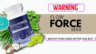 FlowForce Max customer review | FlowForce Max customer Scam or legit | FlowForce byOrganic Nutrition